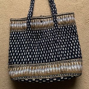 Vera Bradley Large Tote. Retired ZEBRA pattern